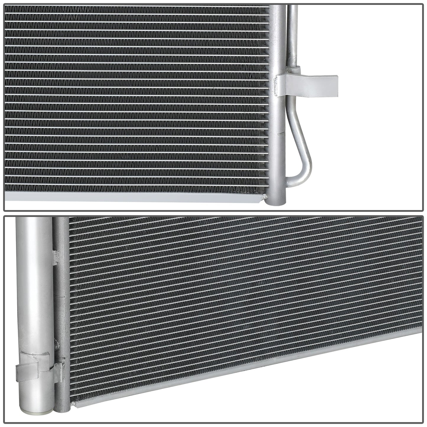 CONDENSADOR HYUNDAI VELOSTER 19-21 - KIA SOUL 20-24 - FOR 2.0L MODEL - ALUMINUM