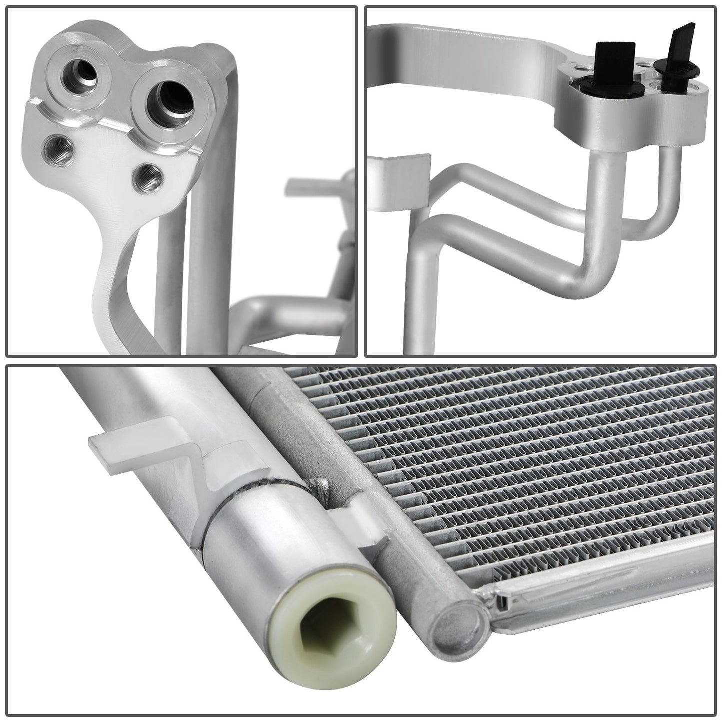 CONDENSADOR HYUNDAI VELOSTER 19-21 - KIA SOUL 20-24 - FOR 2.0L MODEL - ALUMINUM