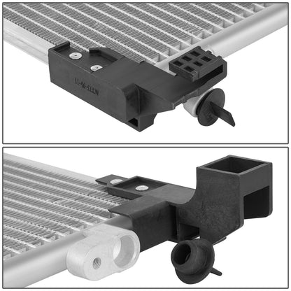 CONDENSADOR TOYOTA COROLLA 2019-2024 / TOYOTA COROLLA CROSS 2022-2024 - WITHOUT HYBRID MODEL - ALUMINUM - SILVER