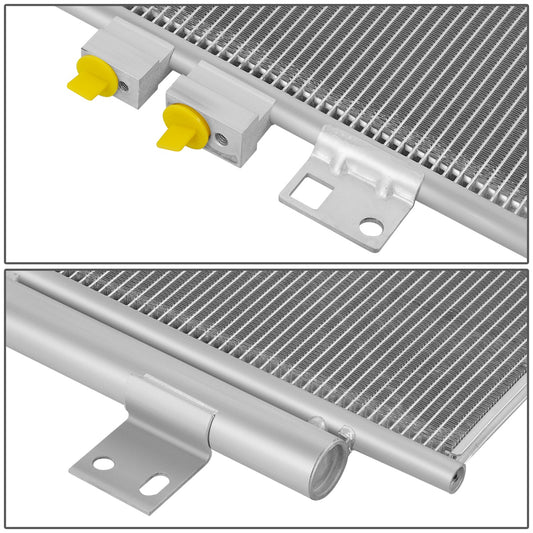 CONDENSADOR FORD EXPLORER 2020-2024 / FORD POLICE INTERCEPTOR UTILITY 2020-2024 / LINCOLN AVIATOR 2020-2024 - ALUMINUM - SILVER