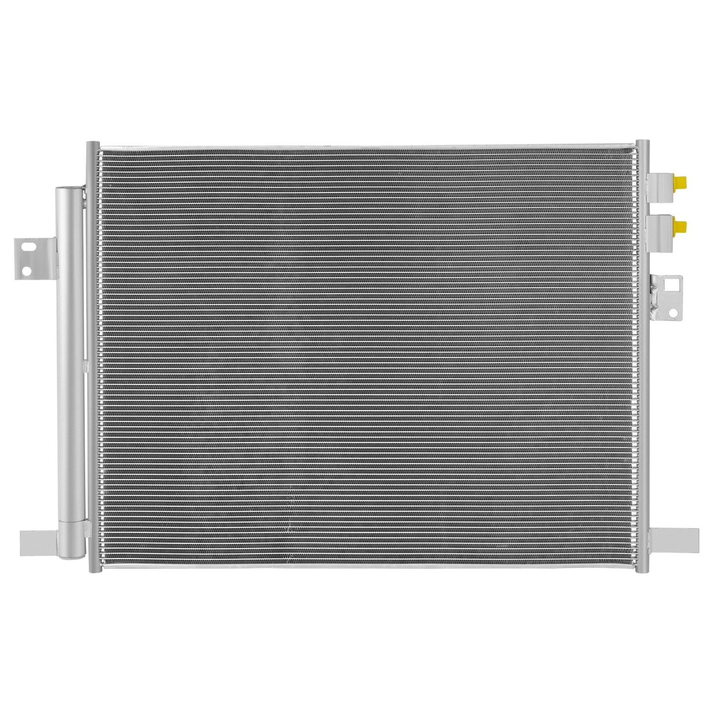 CONDENSADOR FORD EXPLORER 2020-2024 / FORD POLICE INTERCEPTOR UTILITY 2020-2024 / LINCOLN AVIATOR 2020-2024 - ALUMINUM - SILVER