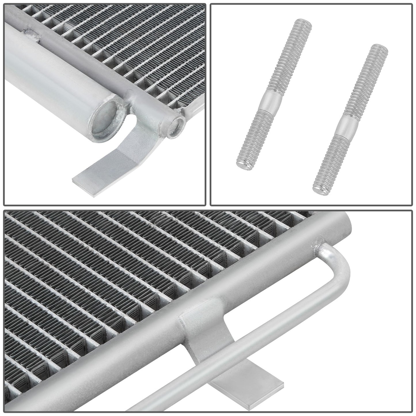 CONDENSADOR KIA SORENTO 2016-2018 - ALUMINUM - SILVER