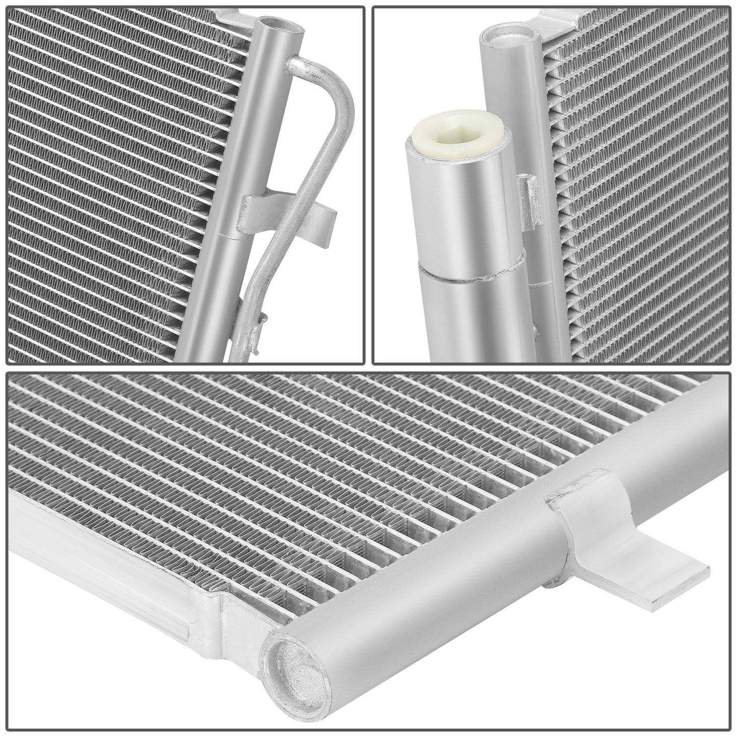 CONDENSADOR HYUNDAI PALISADE 2021-2024 - ALUMINUM - SILVER