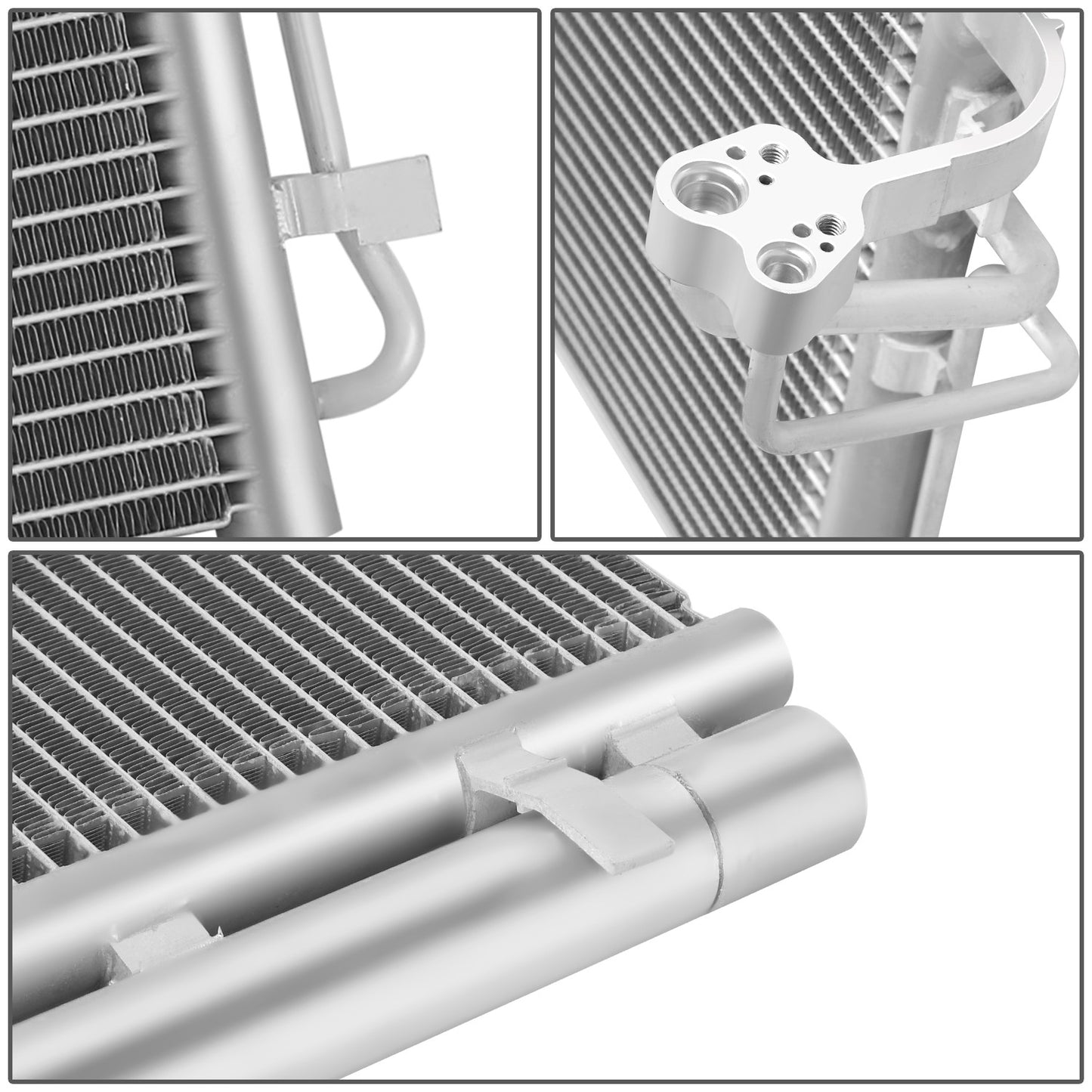 CONDENSADOR HYUNDAI SONATA 2020-2024 - HYBRID - ALUMINUM - SILVER