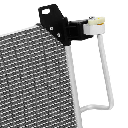 CONDENSADOR 04-07 BUICK RAINIER / 02-09 CHEVROLET TRAILBLAZER / 02-09 GMC ENVOY / 02-04 OLDSMOBILE BRAVADA - FITS MODELS W/ 4.2 L6, 5.3L 6.0L V8 ENGINE MODLES - ALUMINIUM