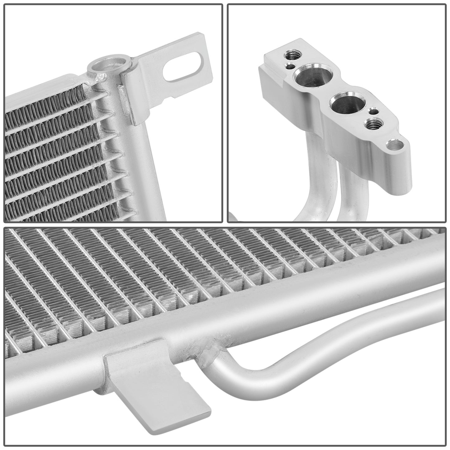 CONDENSADOR BMW X3 2004-2010 - ALUMINUM - SILVER