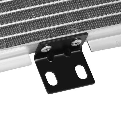 CONDENSADOR 00-06 JEEP WRANGLER - FITS 2.4L, 4.0L ENGINE MODELS - ALUMINIUM