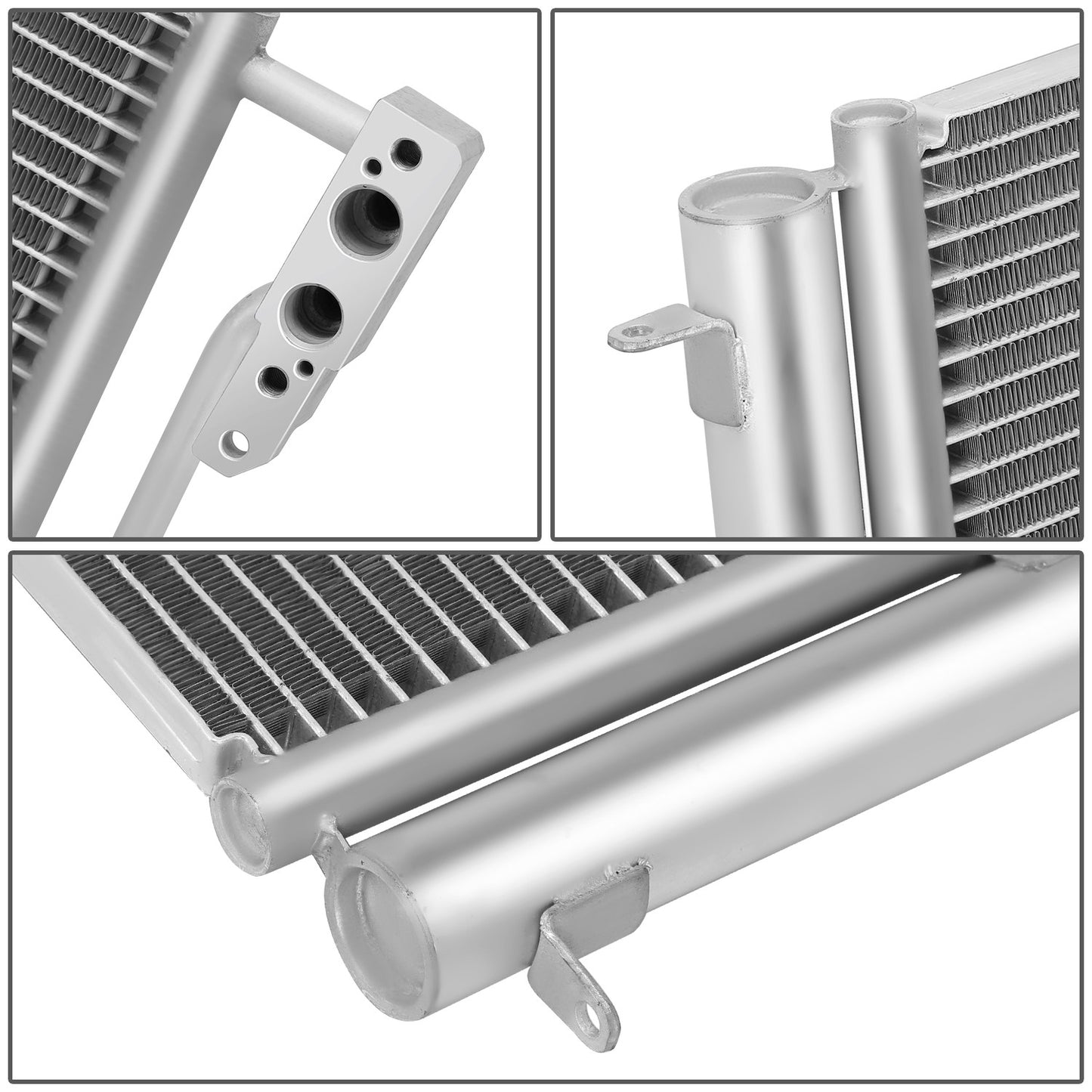 CONDENSADOR BMW X5 2000-2006 - ALUMINUM - SILVER