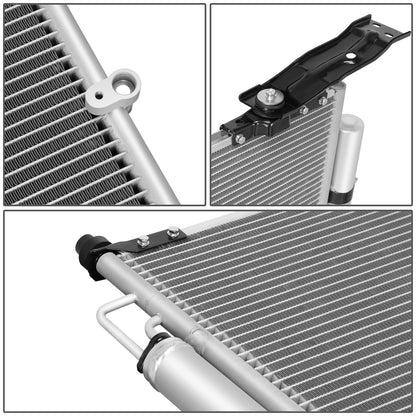 CONDENSADOR HONDA PILOT 2003-2008 - ALUMINUM - SILVER