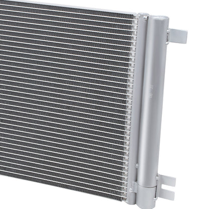 CONDENSADOR 04-12 CHEVROLET MALIBU / 05-10 PONTIAC G6 / 07-09 SATURN AURA - FITS L4 & V6 ENGINE MODELS - ALUMINIUM