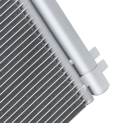 CONDENSADOR 04-12 CHEVROLET MALIBU / 05-10 PONTIAC G6 / 07-09 SATURN AURA - FITS L4 & V6 ENGINE MODELS - ALUMINIUM