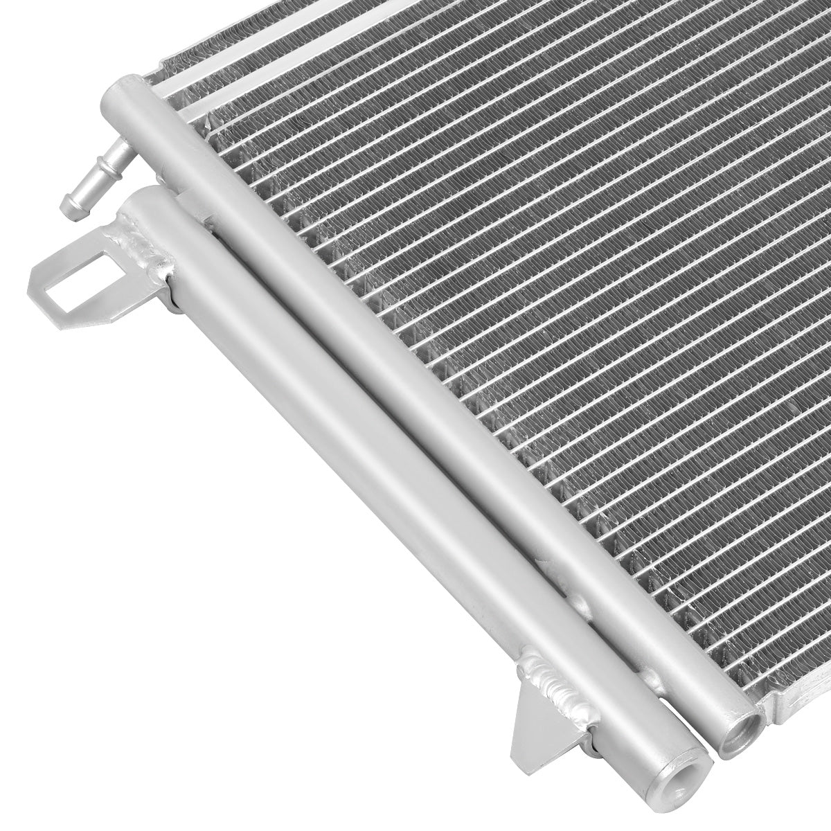 CONDENSADOR 06-12 FORD FUSION / 07-12 LINCOLN MKZ / 06 LINCOLN ZEPHYR / 06-09 MERCURY MILAN - FITS 2.3L, 3.0L, 3.5L MODELS WITH TRANSMISSION OIL COOLER - ALUMINIUM