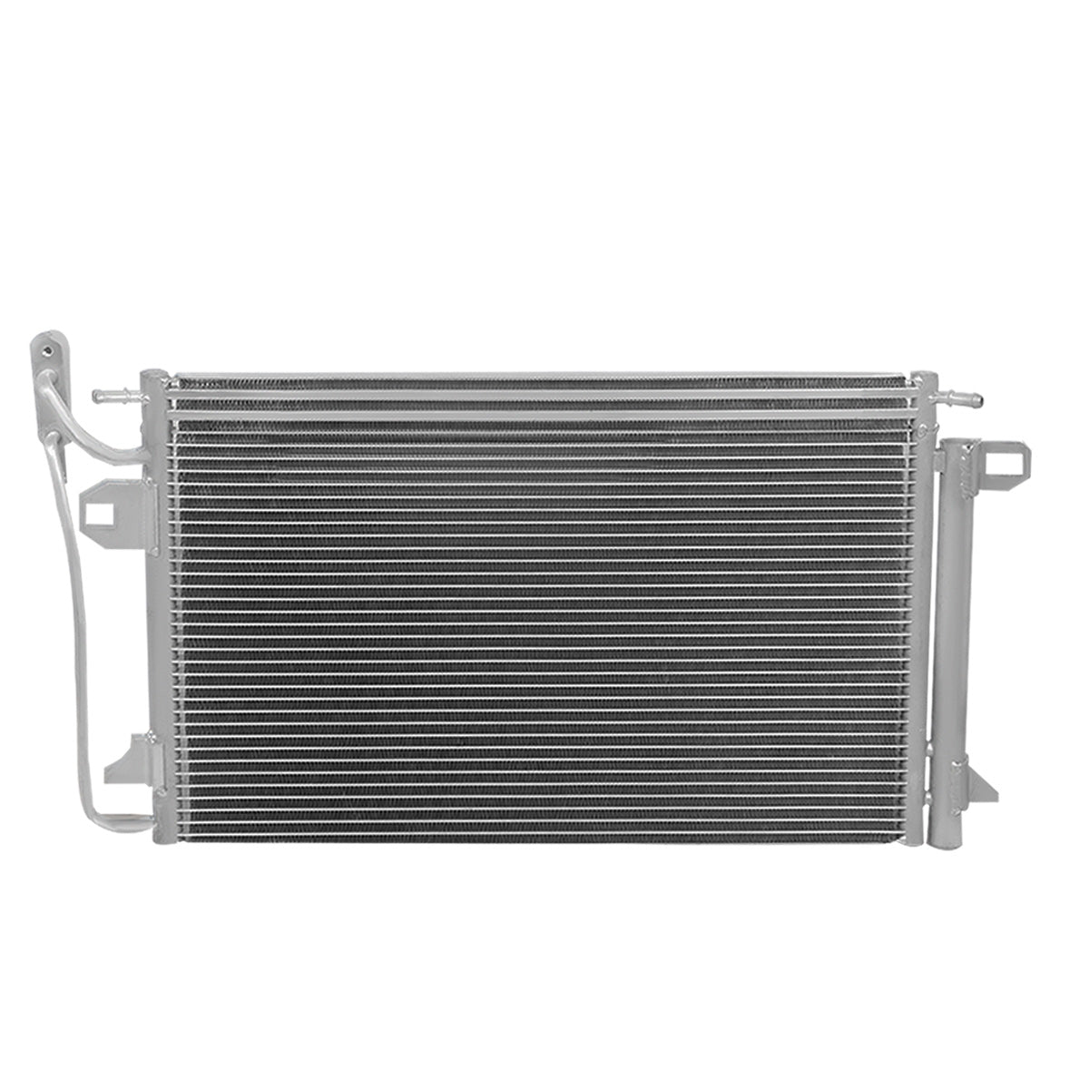 CONDENSADOR 06-12 FORD FUSION / 07-12 LINCOLN MKZ / 06 LINCOLN ZEPHYR / 06-09 MERCURY MILAN - FITS 2.3L, 3.0L, 3.5L MODELS WITH TRANSMISSION OIL COOLER - ALUMINIUM