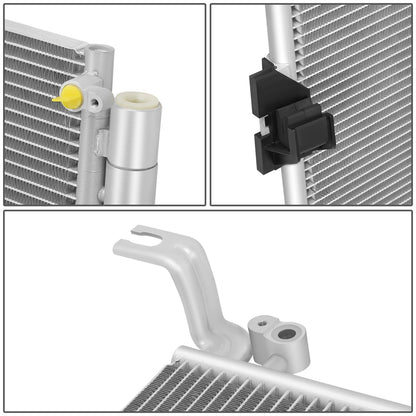 CONDENSADOR TOYOTA TACOMA 2005-2012 - ALUMINUM - SILVER