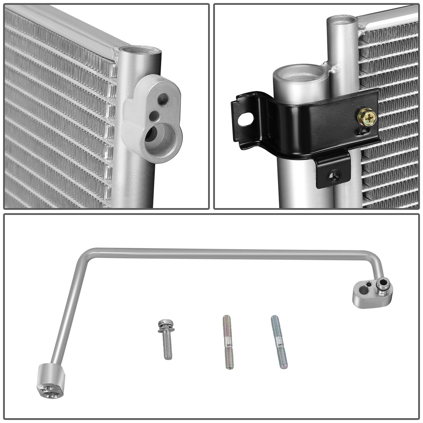 CONDENSADOR SUBARU B9 TRIBECA 2006-2007 / SUBARU TRIBECA 2008-2014 - ALUMINUM - SILVER