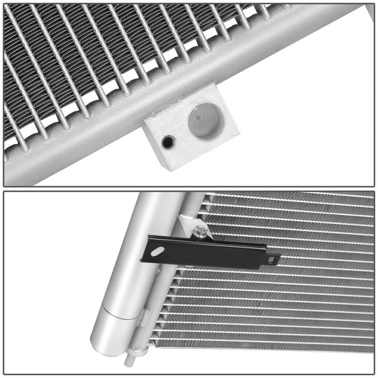 CONDENSADOR HONDA CIVIC 2006-2011 - FOR 1.8L SEDAN MODEL - ALUMINUM - SILVER