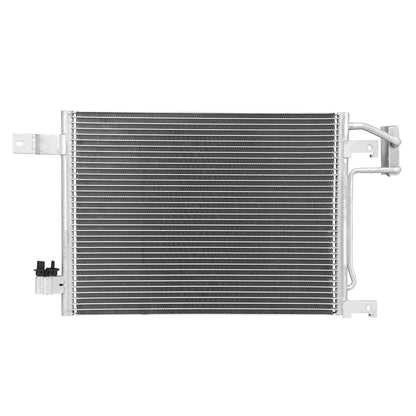 CONDENSADOR JEEP WRANGLER 2007-2011 - FOR MANUAL TRANSMISSION MODEL - ALUMINUM - SILVER