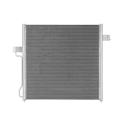 CONDENSADOR FORD EXPLORER 2002-2010 / FORD EXPLORER SPORT TRAC 2007-2010 / MERCURY MOUNTAINEER 2002-2010 - FOR 4.0L V6 4.6L V8 MODELS - ALUMINUM - SILVER