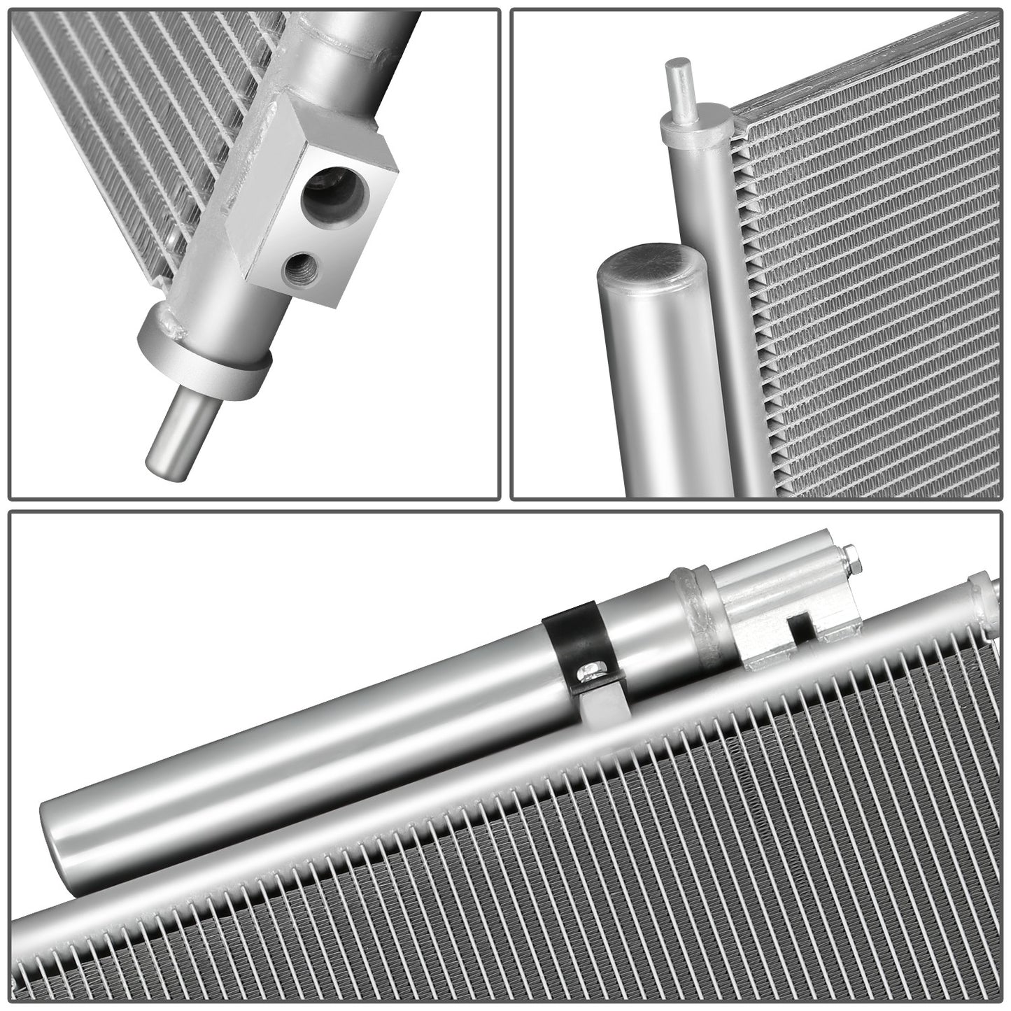 CONDENSADOR ACURA RDX 2007-2012 - ALUMINUM - SILVER