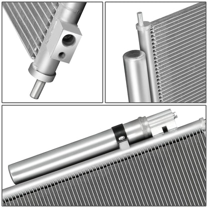 CONDENSADOR ACURA RDX 2007-2012 - ALUMINUM - SILVER