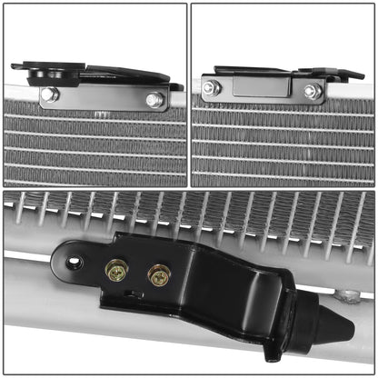 CONDENSADOR TOYOTA SEQUOIA 2008-2019 / TOYOTA TUNDRA 2007-2019 - WITHOUT TOW PKG - ALUMINUM - SILVER