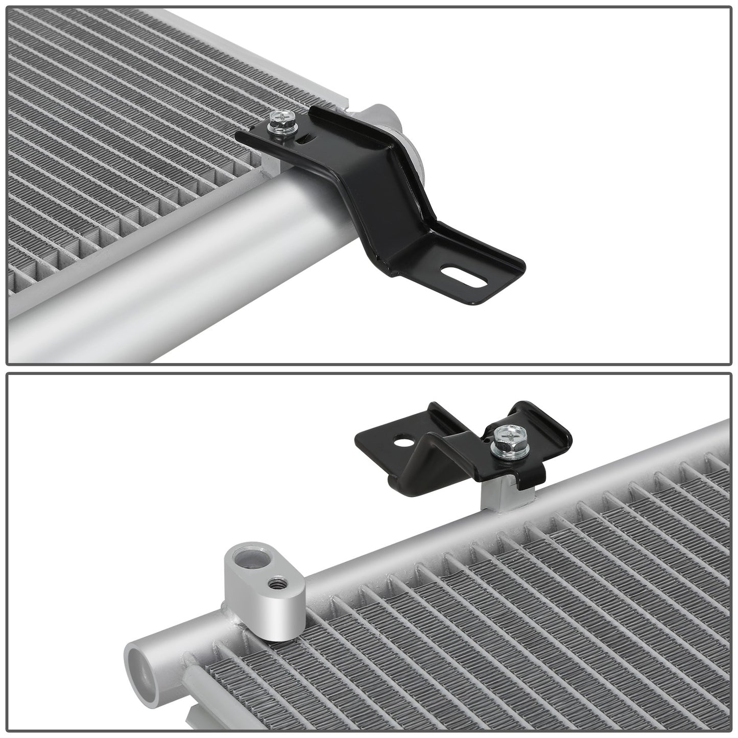 CONDENSADOR FORD EDGE 2007-2010 / LINCOLN MKX 2007-2010 - ALUMINUM - SILVER