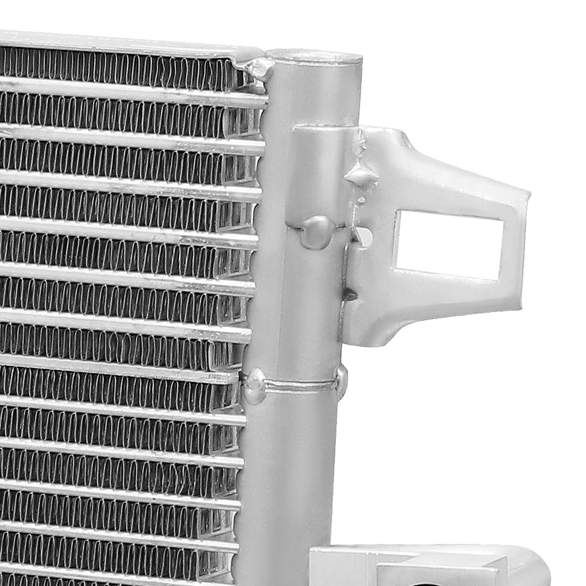 CONDENSADOR 08-16 CHRYSLER TOWN & COUNTRY / 08-19 DODGE GRAND CARAVAN / 12-15 RAM C/V / 09-14 VOLKSWAGEN ROUTAN - FITS 3.6L, 3.8L, 4.0L MOPAR V6 ENGINE MODELS - ALUMINIUM