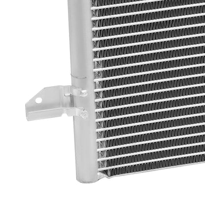 CONDENSADOR 08-16 CHRYSLER TOWN & COUNTRY / 08-19 DODGE GRAND CARAVAN / 12-15 RAM C/V / 09-14 VOLKSWAGEN ROUTAN - FITS 3.6L, 3.8L, 4.0L MOPAR V6 ENGINE MODELS - ALUMINIUM