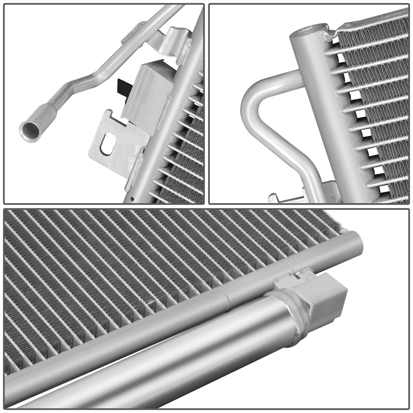 CONDENSADOR JEEP LIBERTY 2008-2012 - ALUMINUM - SILVER