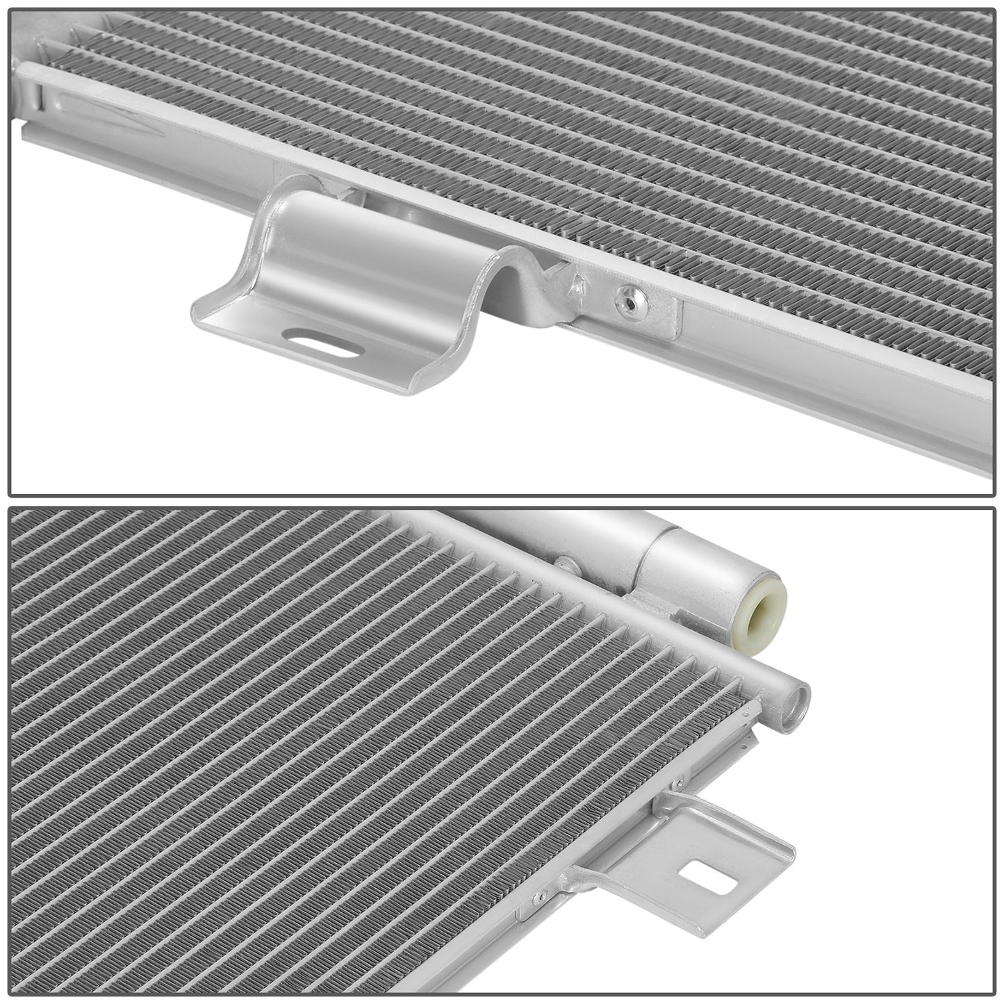 CONDENSADOR TOYOTA HIGHLANDER 2008-2010 - JAPAN BUILT - ALUMINUM - SILVER