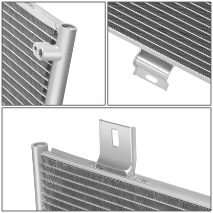 CONDENSADOR TOYOTA HIGHLANDER 2008-2010 - JAPAN BUILT - ALUMINUM - SILVER