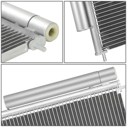 CONDENSADOR PONTIAC VIBE 2009-2010 / SCION TC 2011-2016 / SCION XB 2008-2015 / TOYOTA COROLLA 2009-2019 / TOYOTA MATRIX 2009-2014 - ALUMINUM - SILVER