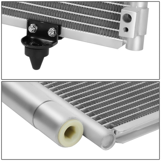 CONDENSADOR SUBARU CROSSTREK 2016-2017 / SUBARU FORESTER 2009-2013 / SUBARU IMPREZA 2008-2016 / SUBARU XV CROSSTREK 2013-2015 - ALUMINUM - SILVER