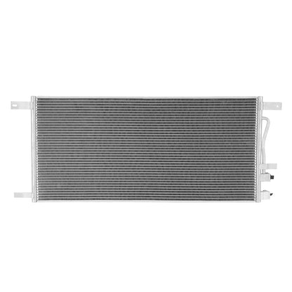 CONDENSADOR FORD F-250 SUPER DUTY 2008-2010 / FORD F-350 SUPER DUTY 2008-2010 / FORD F-450 SUPER DUTY 2008-2010 / FORD F-550 SUPER DUTY 2008-2010 - 6.4L MODEL - ALUMINUM - SILVER