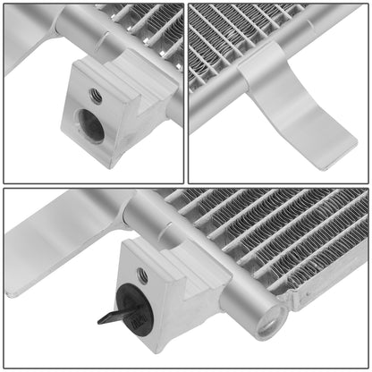 CONDENSADOR FORD F-250 SUPER DUTY 2008-2010 / FORD F-350 SUPER DUTY 2008-2010 / FORD F-450 SUPER DUTY 2008-2010 / FORD F-550 SUPER DUTY 2008-2010 - FOR 5.4L 6.8L MODELS - ALUMINIUM