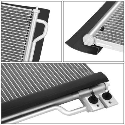 CONDENSADOR FORD E-150 2008-2014 / FORD E-250 2008-2014 / FORD E-350 2008-2014 / FORD E-450 2008-2014 - ALUMINUM - SILVER