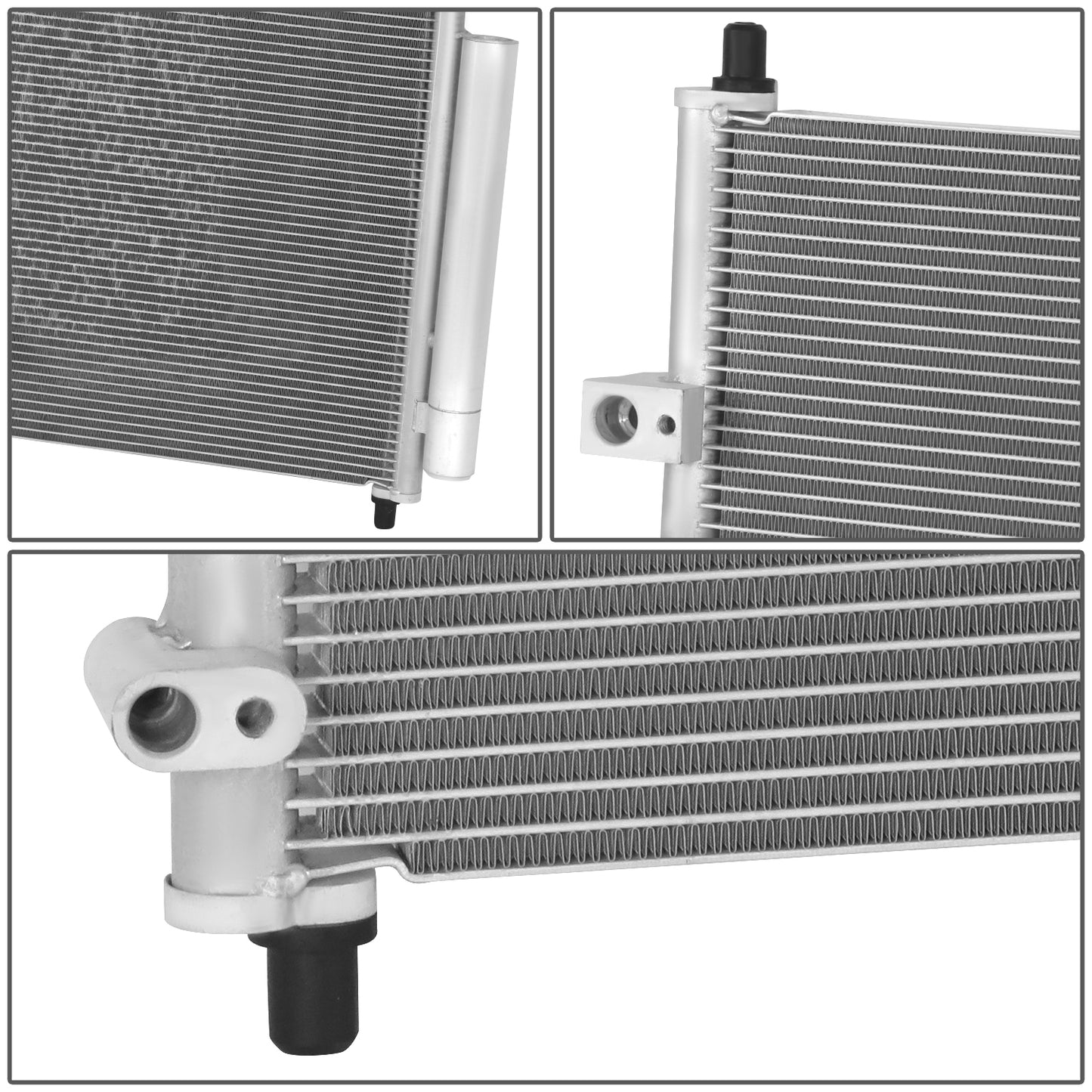 CONDENSADOR PONTIAC VIBE 09-10 - SCION TC 11-16 - SCION XB 08-15 - TOYOTA COROLLA 09-19 - TOYOTA MATRIX 09-14 - ALUMINUM