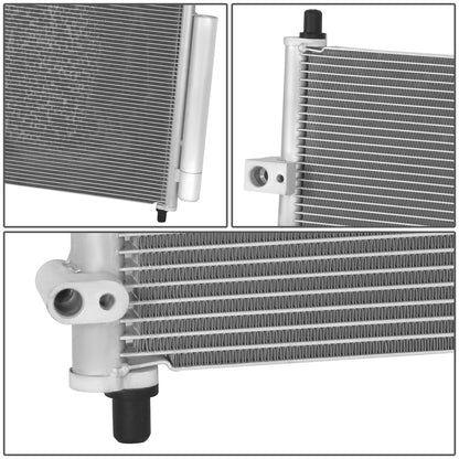 CONDENSADOR PONTIAC VIBE 09-10 - SCION TC 11-16 - SCION XB 08-15 - TOYOTA COROLLA 09-19 - TOYOTA MATRIX 09-14 - ALUMINUM