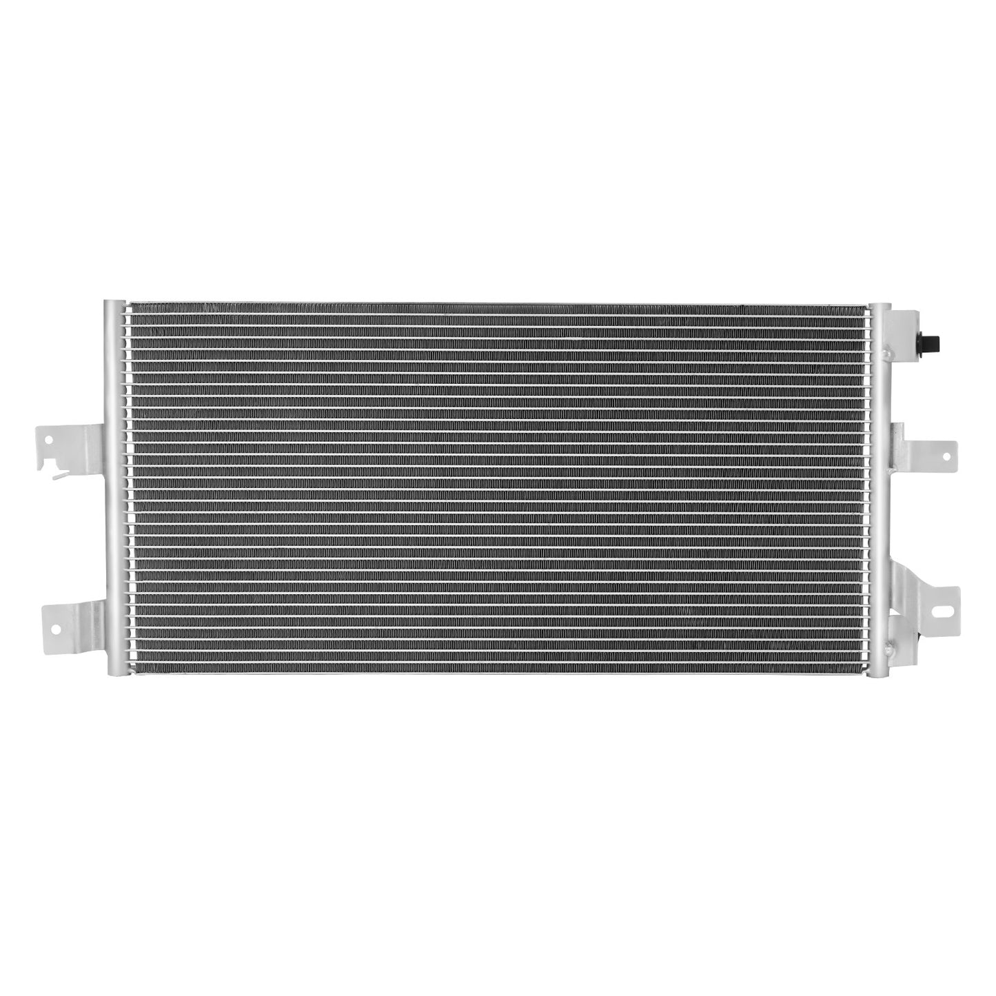 CONDENSADOR JEEP COMPASS 2007-2017 / JEEP PATRIOT 2007-2017 - WITHOUT OFF ROAD PKG - ALUMINUM - SILVER