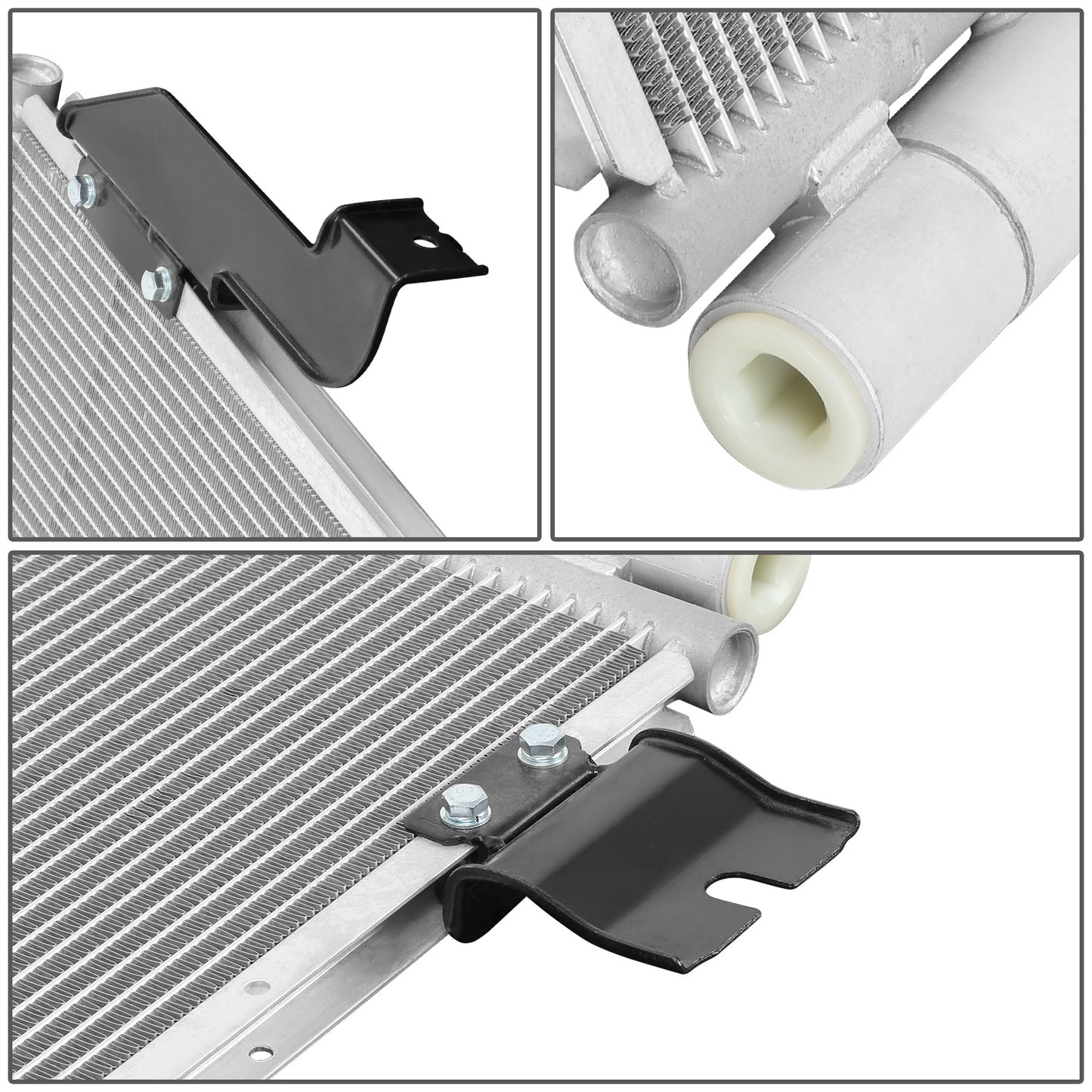 CONDENSADOR BMW X3 2011-2012 - 28I MODELS - ALUMINUM - SILVER