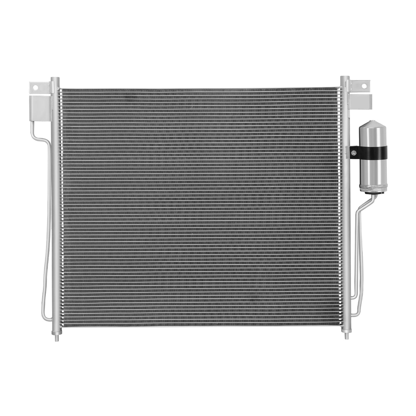 CONDENSADOR NISSAN FRONTIER 2005-2021 / NISSAN PATHFINDER 2008-2012 / NISSAN XTERRA 2006-2015 - ALUMINUM - SILVER
