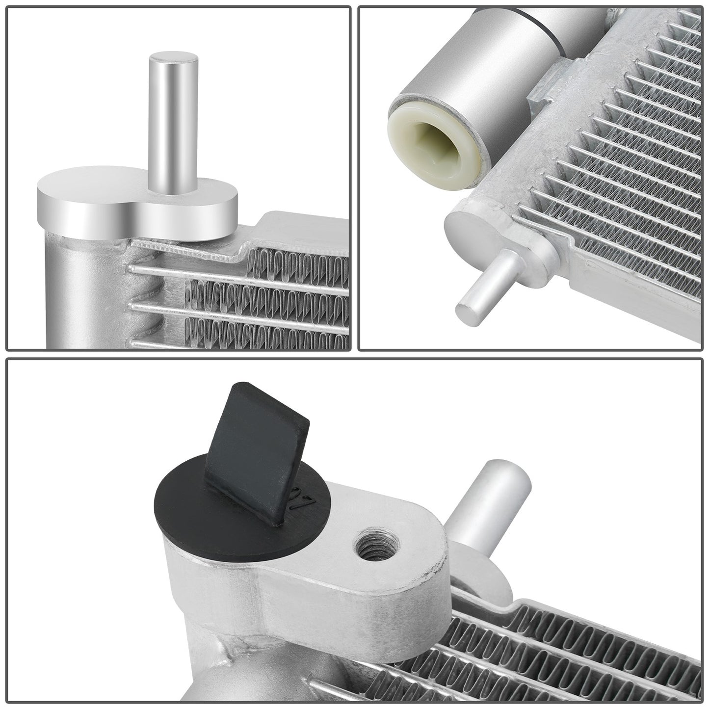 CONDENSADOR HONDA PILOT 2009-2015 - ALUMINUM - SILVER