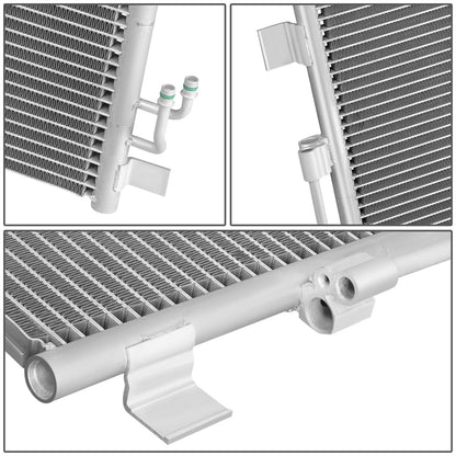 CONDENSADOR NISSAN MURANO 2009-2014 / NISSAN QUEST 2011-2017 - ALUMINUM - SILVER