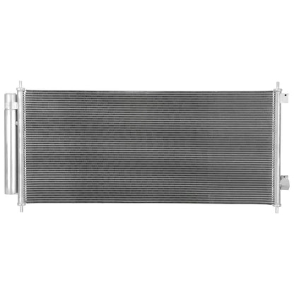 CONDENSADOR HONDA FIT 2009-2013 - ALUMINUM - SILVER