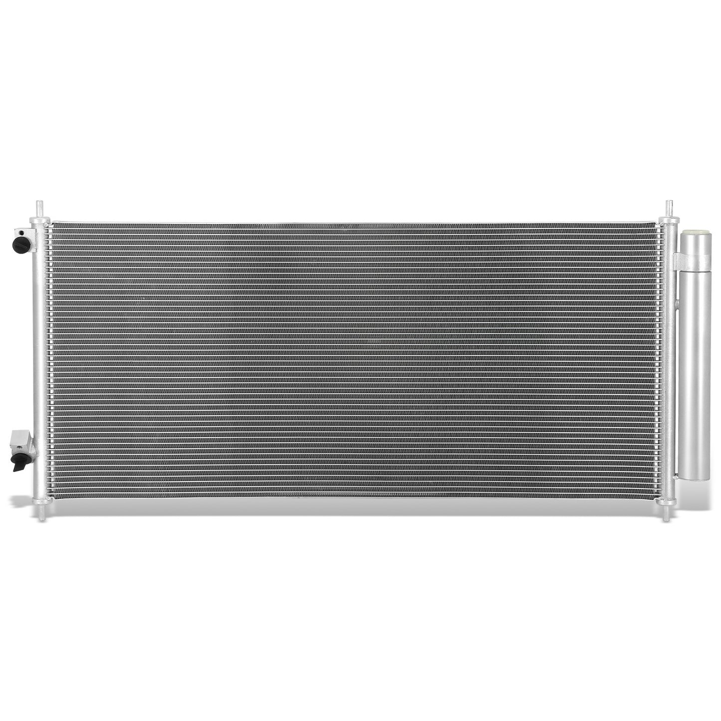 CONDENSADOR HONDA FIT 2009-2013 - ALUMINUM - SILVER