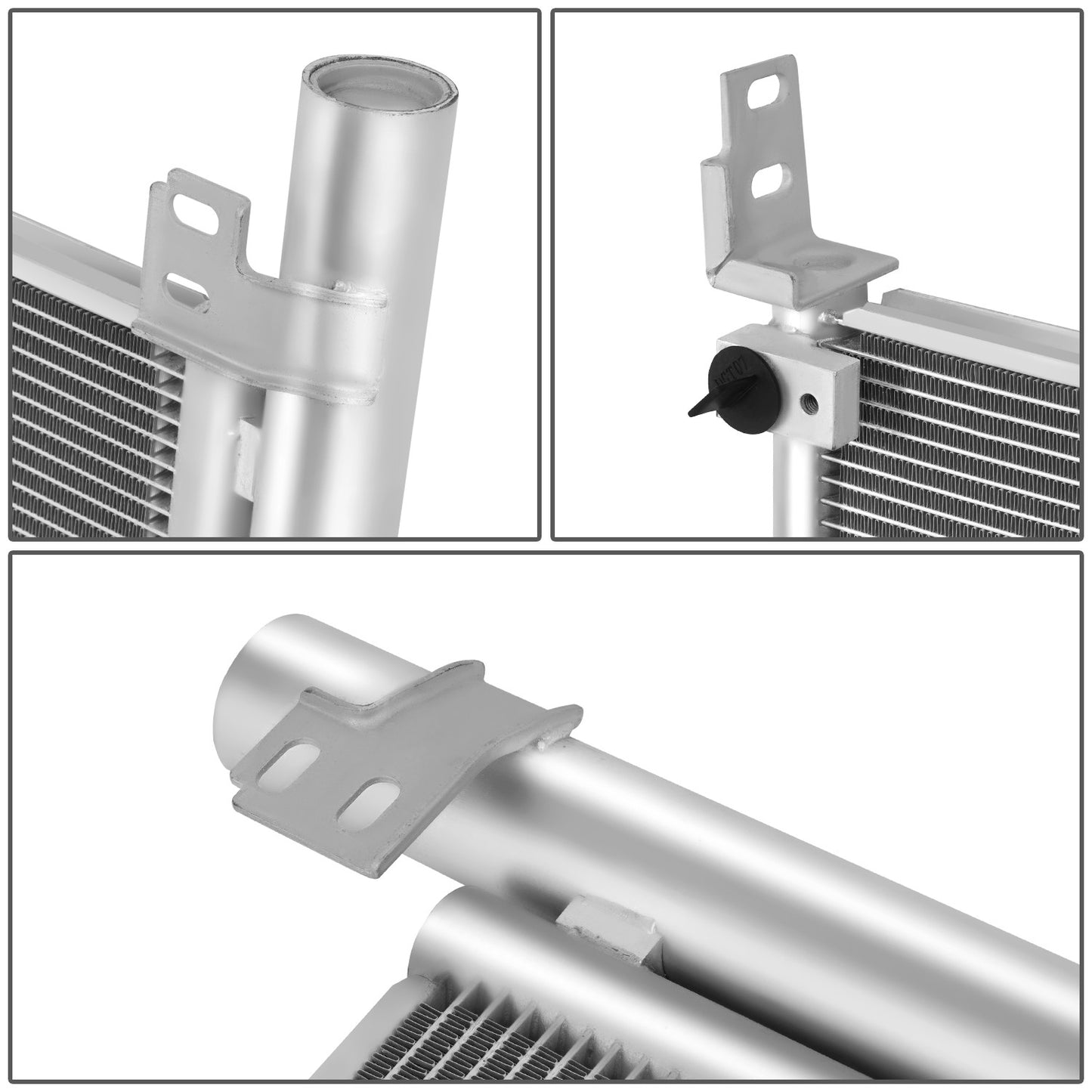 CONDENSADOR LEXUS RX450H 2010-2015 - ALUMINUM - SILVER