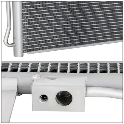 CONDENSADOR DODGE RAM 2500 PICKUP 06-09 - DODGE RAM 3500 PICKUP 06-10 - DODGE RAM 4500 08-10 - DODGE RAM 5500 08-10 - ALUMINUM