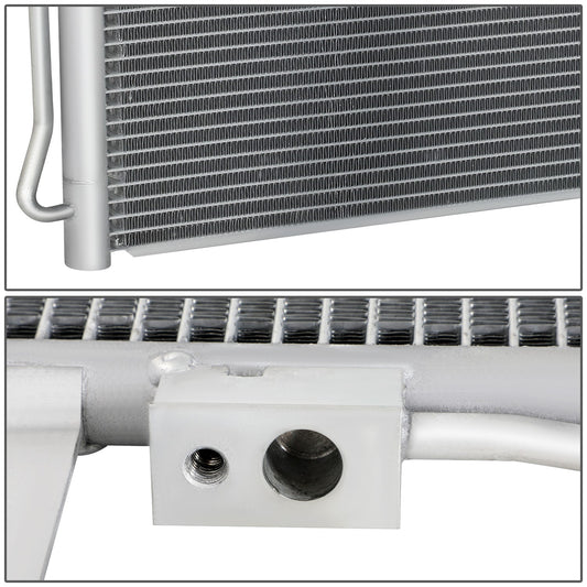 CONDENSADOR DODGE RAM 2500 PICKUP 06-09 - DODGE RAM 3500 PICKUP 06-10 - DODGE RAM 4500 08-10 - DODGE RAM 5500 08-10 - ALUMINUM