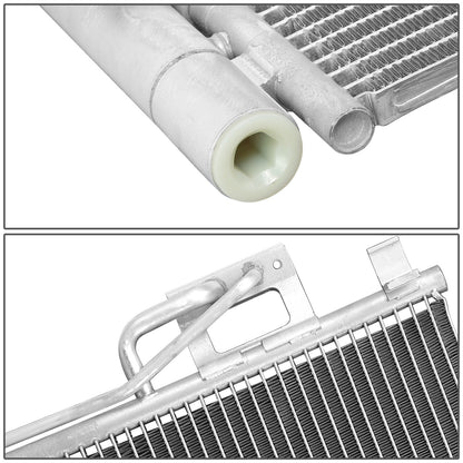 CONDENSADOR HYUNDAI SANTA FE 2010-2012 / KIA SORENTO 2011-2015 - ALUMINUM - SILVER