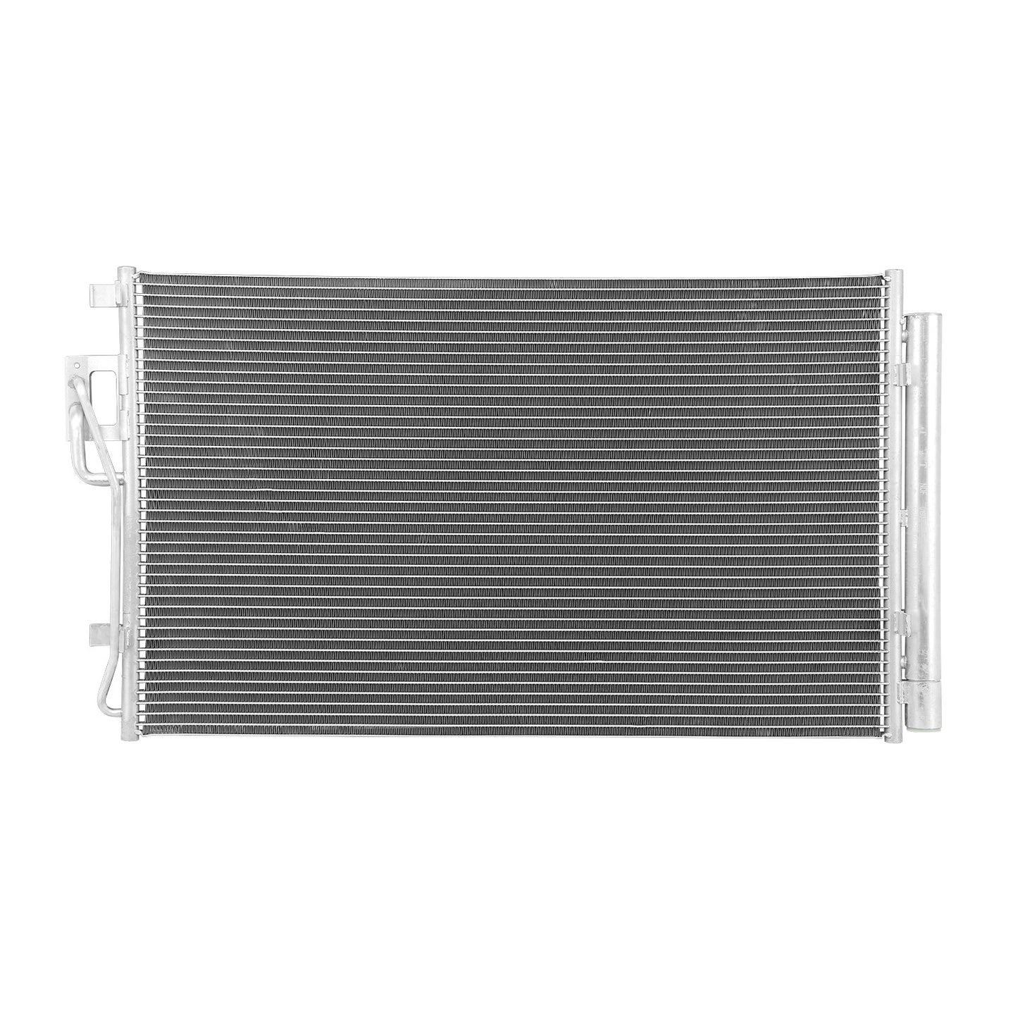 CONDENSADOR HYUNDAI SANTA FE 2010-2012 / KIA SORENTO 2011-2015 - ALUMINUM - SILVER